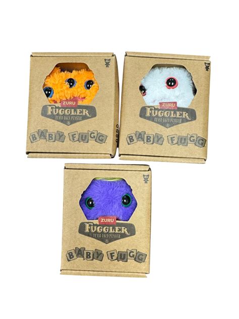 Fuggler Baby Fuggs 3.5 inch (Rabid Rabbit) Soft Plush, Ugly Monster