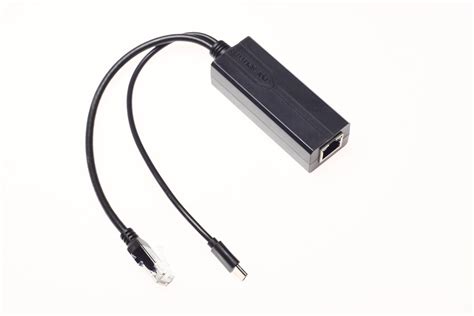 Wirenest Gigabit PoE Splitter with USB-C Power Connector Compatible wi