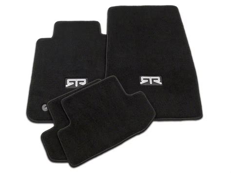 Rtr Mustang Front And Rear Floor Mats With Rtr Logo Black Ff117201 15