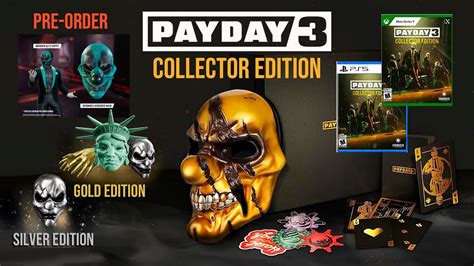 PAYDAY 3 Edición Coleccionista Precio y Detalles YouTube