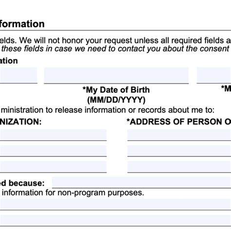 Ssa Form 3288 A Guide To Information Release