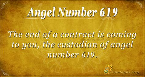 Angel Number 619 Meaning Addressing Future Plans Sunsignsorg