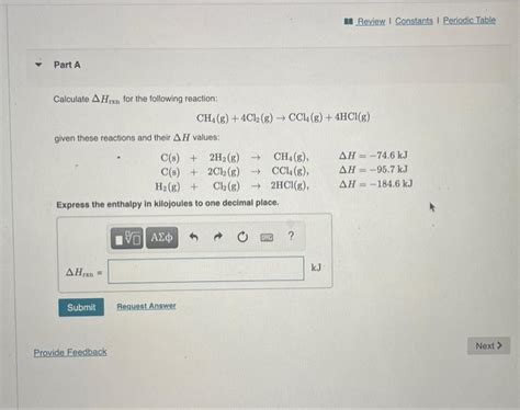 Solved Review Constants Periodic Table Part A Calculate A Chegg