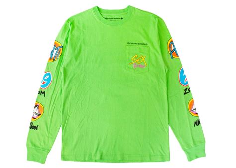 Chrome Hearts Matty Boy Sex Records L S T Shirt Citrus