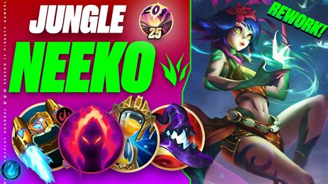 Why This Challenger Is Playing Reworked Neeko Jungle 🦎🌸 Fast Clears