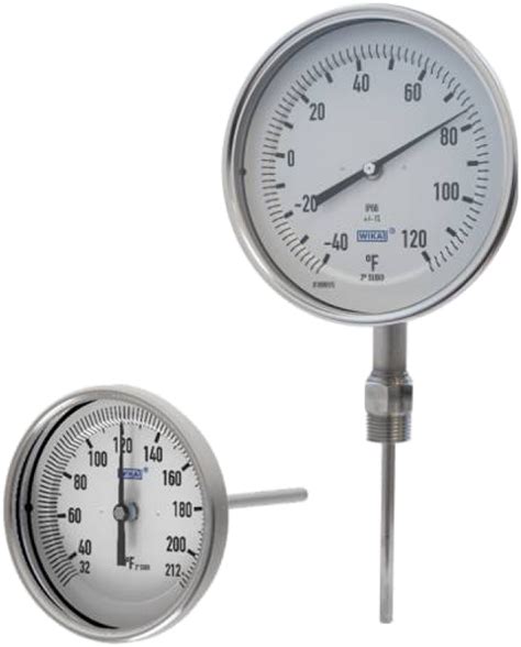 WIKA Model TG51 Bimetal Thermometer Bimetal Thermometers Instrumart