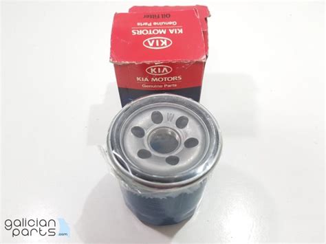 26300 02501 Filtro Aceite Kia Hyundai ORIGINAL GalicianParts