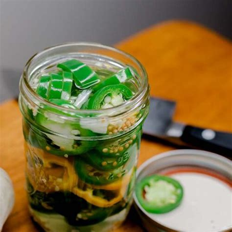 Pickled Jalapeño Peppers Just 7 Ingredients 10 Minutes