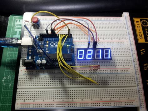 Arduinoで4桁7セグledカウンター にわか技術部´・ω・`