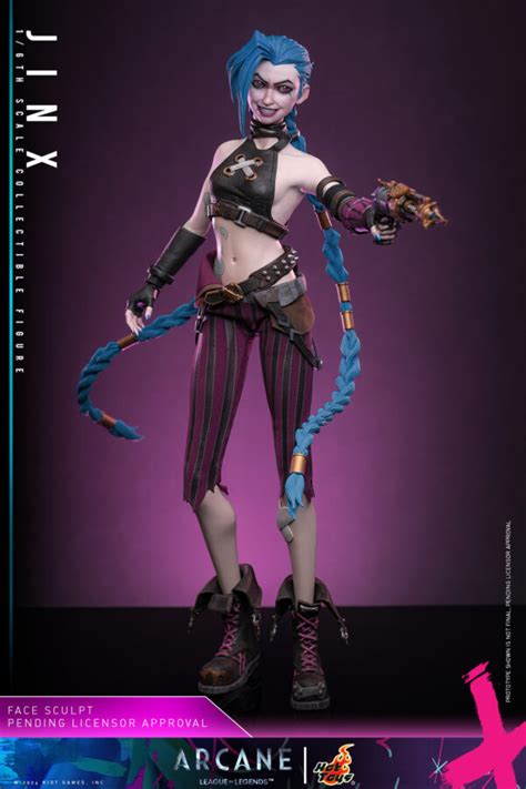 Jinx From Netflixs Arcane Gets The Hot Toys Treatment