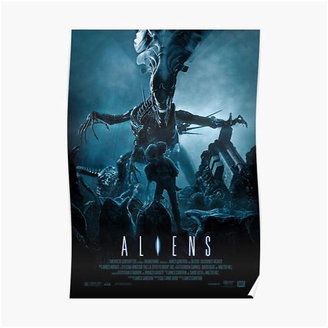 "Aliens (1986)" Poster for Sale by AlienFanArt | Redbubble