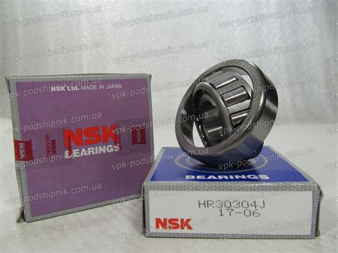 Подшипник HR 30304 J NSK Япония 20*52*16 Купить Цена 366 в Украине