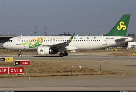 B 30D6 Spring Airlines Airbus A320 251N Photo By Flicker ID 1051577