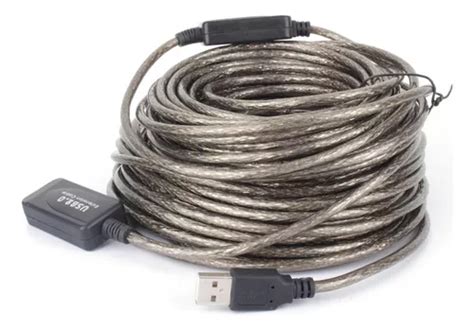 Cable Alargador Usb 20 Tipo A Macho A Hembra De 20 M Cuotas Sin Interés