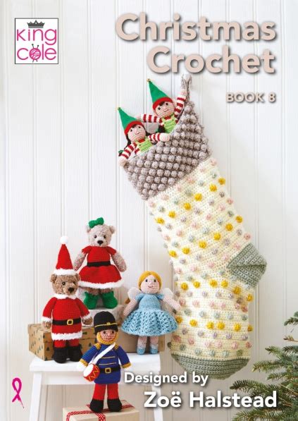 Christmas Crochet Pattern Book 8 Extraordinary Yarns