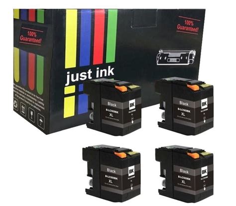 Compatible Brother LC569XL / LC-569XL Black Ink Cartridges x 4 | Shop ...