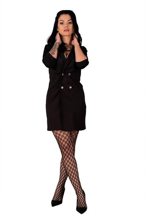 Grobmaschige Netzstrumpfhose Strumpfhosen Club Hot Fashion Odretto Highheels