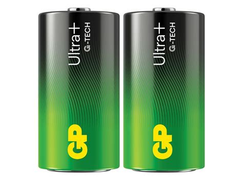 Köp C / LR14 alkaliska batterier GP Ultra Plus 2-pack till rätt pris ...
