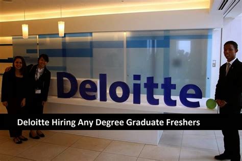 Deloitte Hiring Freshers Experienced For Multiple Openings It Jobs