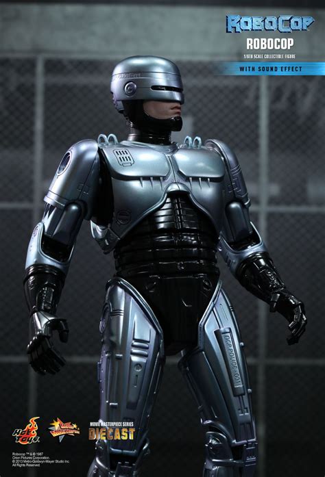 News Hot Toys Robocop Scale Collectible Figure Revealed Mint Condition Customs
