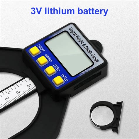 0-80 мм lcd Цифровой измеритель глубины деревообрабатывающие ...