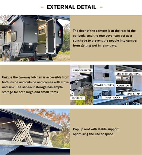Travel Trailer Jacks Camper Trailer Cn Off Road Duel Folding Camper