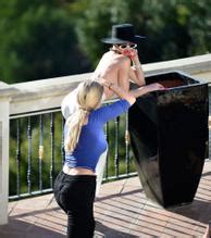 Christine Quinn Nude By Sonny Matson At The Famous Chateau Rose Villa In Bel Air AZNude