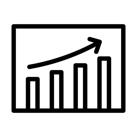 Growth Graph Icon Design 14631862 Vector Art at Vecteezy