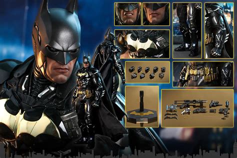 New Hot Toys Batman Arkham Knight Collectibles Includes Batgirl And Batman Armory