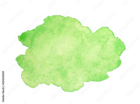 watercolor green spot vector bright paint stains stock vector adobe