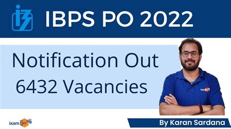 Ibps Po 2022 23 Notification Out 6432 Vacancies Age Limit