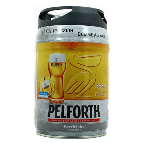 Livraison à domicile Pelforth Fût de bière blonde 5 8 5L