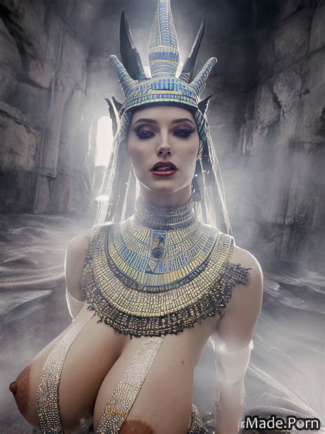 Porn Image Of Impressed Demon Horns Bottomless Egyptian Black Hair Long Legs Saggy Tits Created