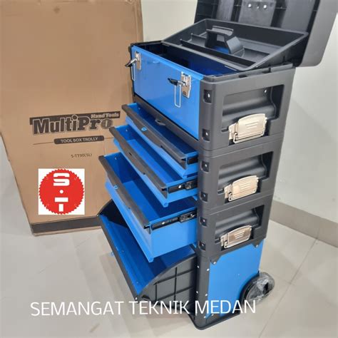 Jual Trolley Troli Tool Box Roda Kotak Perkakas Susun Multipro S Tt