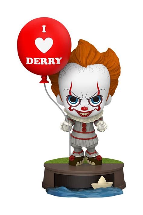 It Chapter Two Cosbaby Mini Figure Pennywise With Balloon Cm Hot Toys