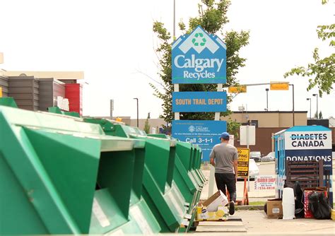 Calgary Community Recycling Depots Convenient Now Under Review