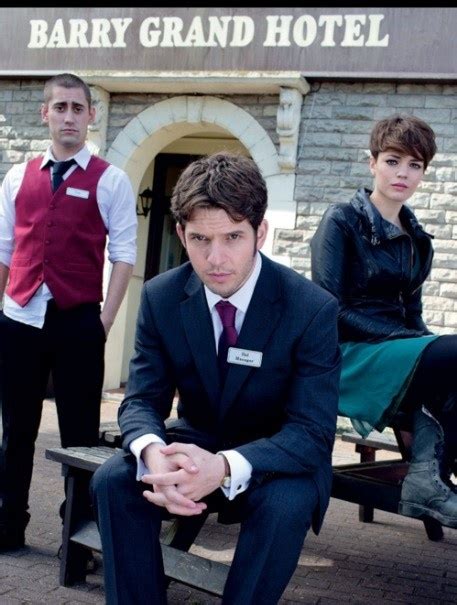 Being Human Series 5 Cast Photo Michael Socha Tom Damien Molony