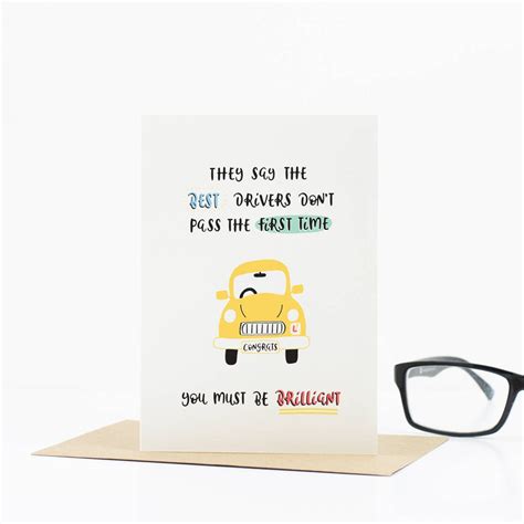 Congratulations Card New Driver Card Funny Card You Etsy