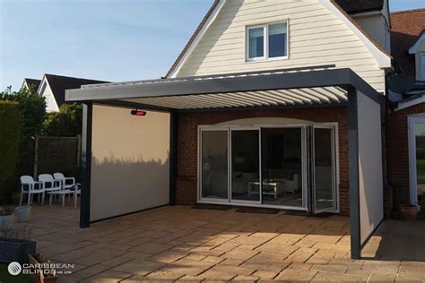 Louvered Pergolas Caribbean Blinds