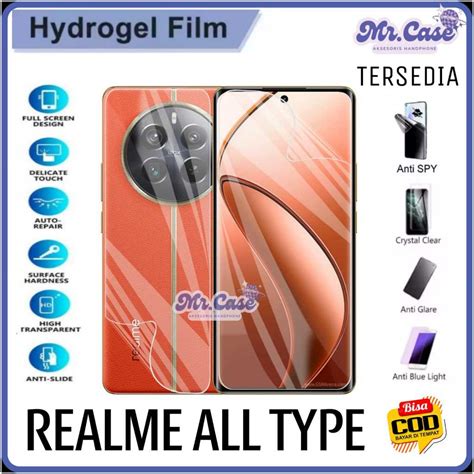 Jual Anti Gores Hydrogel Realme All Type Clear Matte Blue Light Anti