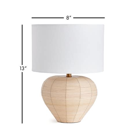 Jayma Wickerrattan Table Lamp Joss And Main