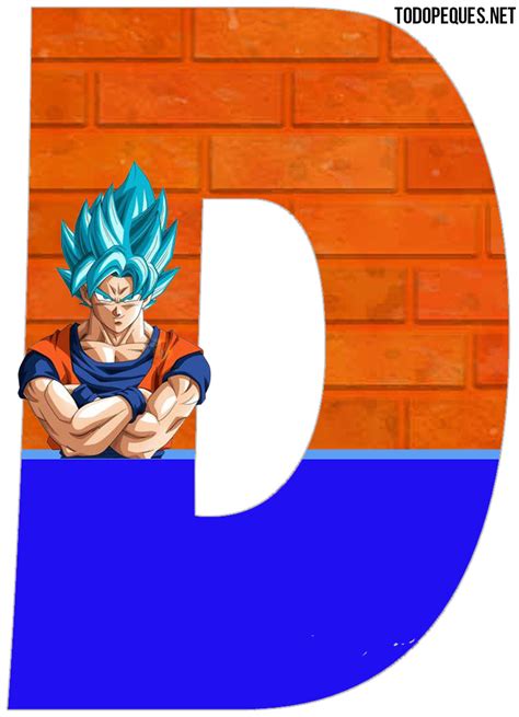 Dragon Ball Abecedario Todo Peques