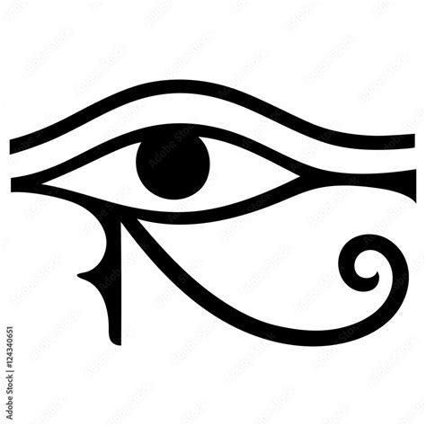 Left Eye Of Horus Black Eye - Infoupdate.org