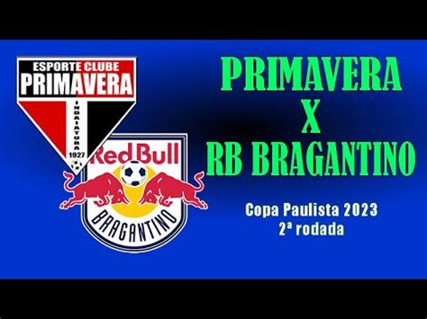 Gols Primavera X Red Bull Bragantino Ii Rodada Copa Paulista