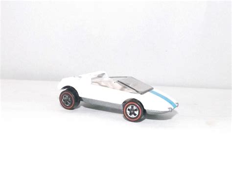 Vintage Mattel Hot Wheels Redline Jack Rabbit Special White Usa