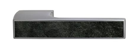 Дверные нажимные ручки Inset со вставками для входных металлических дверей