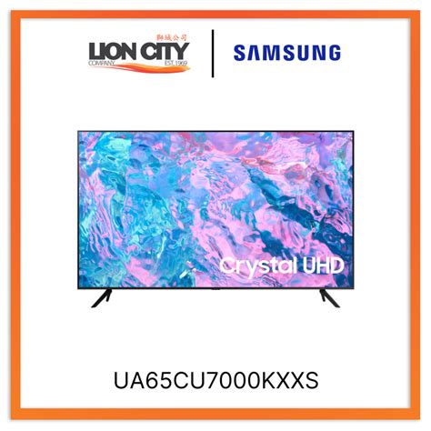 samsung uacukxxs  crystal uhd cu  smart tv  lion