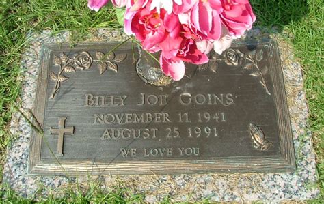 Billy Joe Goins (1941-1991) - Find a Grave Memorial