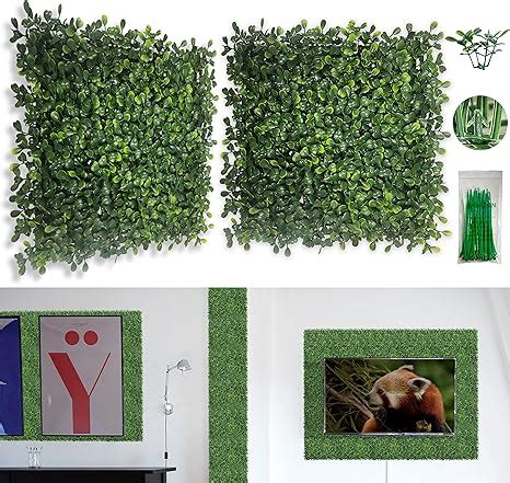 Amazon Bybeton Artificial Grass Wall Panel X Pcs