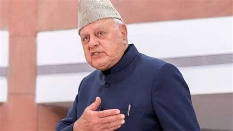 Farooq Abdullah Appears Before Ed In Money Laundering Case India Tv